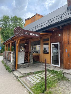 Outside at Bar Górski in Zakopane
