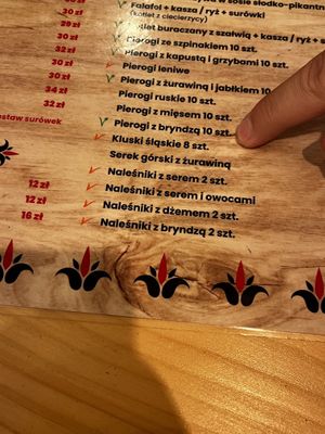 Not vegan!!!   at Bar Górski in Zakopane