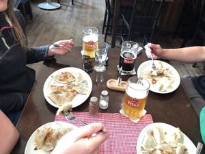 Pierogi for all at Bar Górski in Zakopane