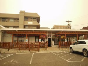 a view from the street at Soy House in Bellingham