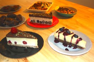 Guilt-free desserts at So Cuisine. So good! at Só Cuisine in Saint Jean