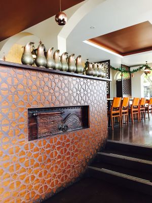 Interior at 1001 Nights Restaurant in Mount Eliza