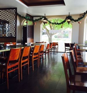 Interior at 1001 Nights Restaurant in Mount Eliza