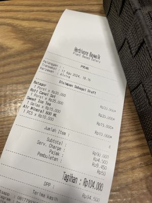   at Herbivore in Jakarta