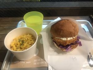 What I had for dinner, too much portion  at Ain Soph.Ripple Kabukicho in Tokyo