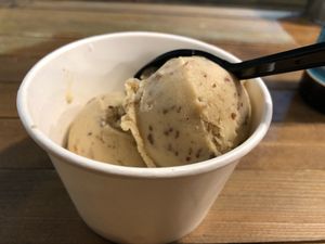 Rum & raisin ice cream at Ain Soph.Ripple Kabukicho in Tokyo