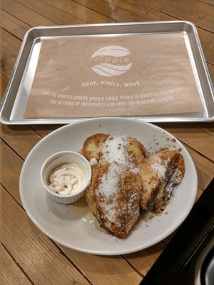 The French Toast.... at Ain Soph.Ripple Kabukicho in Tokyo
