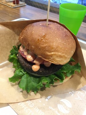 Ripple burger at Ain Soph.Ripple Kabukicho in Tokyo