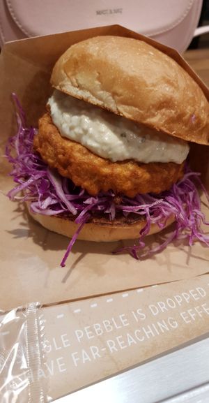 "Chicken" Burger at Ain Soph.Ripple Kabukicho in Tokyo