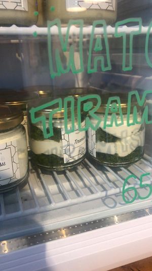 matcha tiramisu  at Ain Soph.Ripple Kabukicho in Tokyo