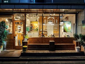 Outside Ripple in Kambukicho at Ain Soph.Ripple Kabukicho in Tokyo