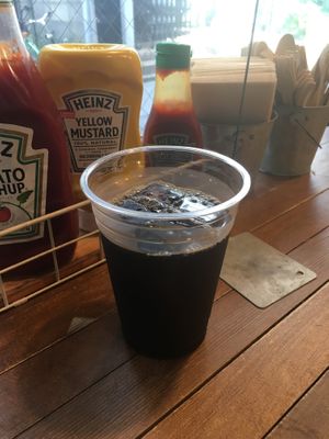 Ice coffee at Ain Soph.Ripple Kabukicho in Tokyo