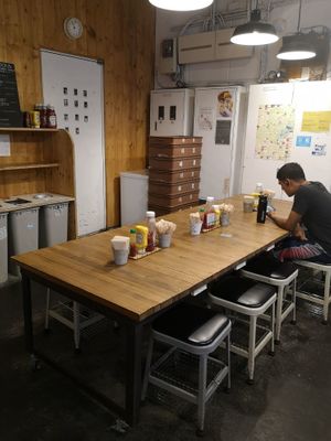 View of cafe at Ain Soph.Ripple Kabukicho in Tokyo