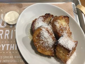French toast at Ain Soph.Ripple Kabukicho in Tokyo