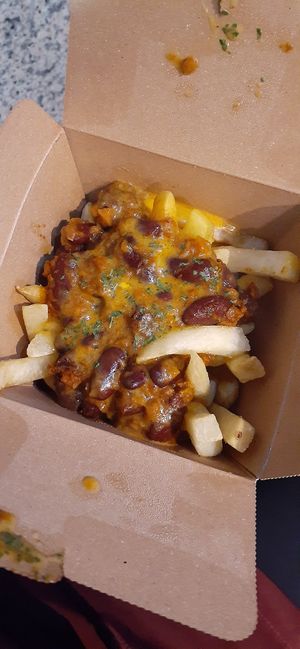 Chilli cheese fries at Ain Soph.Ripple Kabukicho in Tokyo