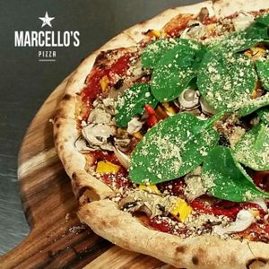 V3 Vegan Pizza at Ottimo Ristorante Italiano in Hobart