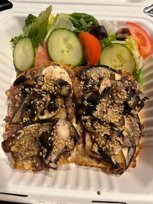 Vegan bruschetta  at Ottimo Ristorante Italiano in Hobart