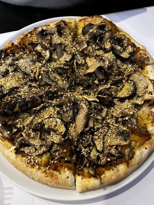 Pumpkin base pizza   at Ottimo Ristorante Italiano in Hobart