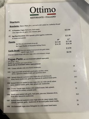   at Ottimo Ristorante Italiano in Hobart