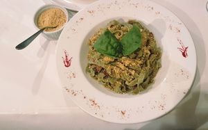 Pasta VP4 with extra parmesan at Ottimo Ristorante Italiano in Hobart