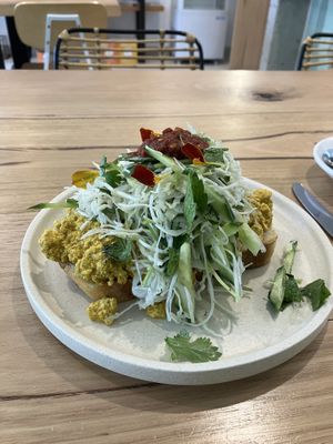 Tofu scramble   at Island Whole Foods in Cowes