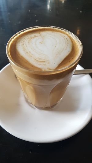 Yummy coffee!  at Island Whole Foods in Cowes