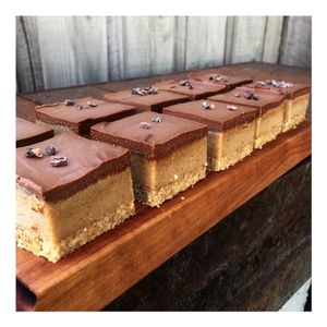 Raw Caramel Slice - house made! at Island Whole Foods in Cowes