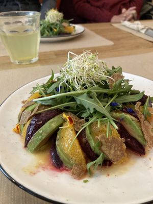 Salad Beet Orange 🍊   at Paper Plane in Nice
