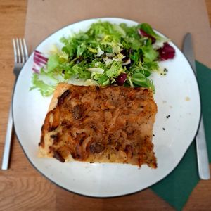 Pissaladière : spécialité du coin 🧅 Miam ! at Paper Plane in Nice