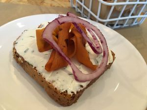 Tartine Norvegienne at Paper Plane in Nice