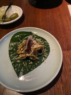 Tempeh coconut tamarind    at Farang in Stockholm