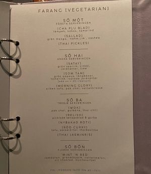 Def worth paying 45 sek extra to get the Som Tam dish!   at Farang in Stockholm