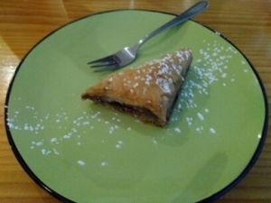 Dessert at Ayla's Cafe in Adelaide