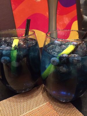 Blue Sangria at Aria Hotel - Julian Serrano Tapas in Las Vegas