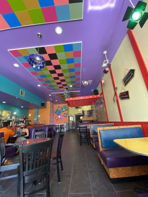 Inside at Pick Me Up Cafe in Chicago