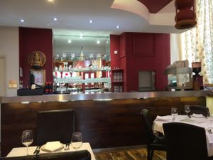 bar area  at Dinithi Restaurant Ury in Newcastle Upon Tyne