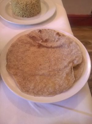 Chapathi at Dinithi Restaurant Ury in Newcastle Upon Tyne