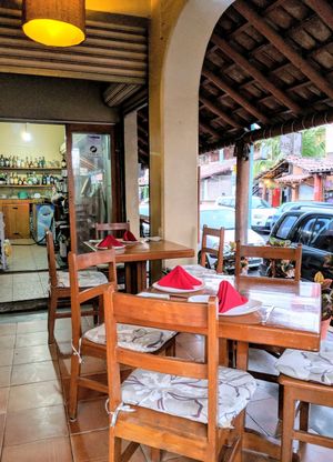 Outdoor seating at Mito  in Zihuatanejo