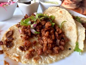 Taco de carnitas, mi favorito :) at Mito  in Zihuatanejo