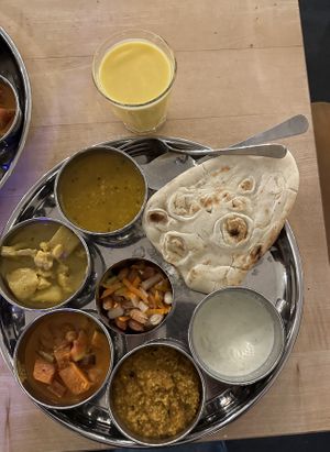 Thali  at Dabbawalas in Basel