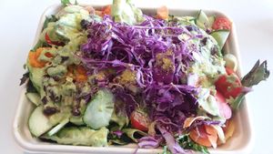 Avo loco, bowled at Organically Twisted in Naples