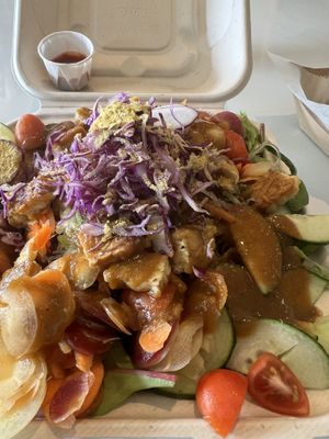 Kelp Noodles w/ Ginger Dressing  at Organically Twisted in Naples