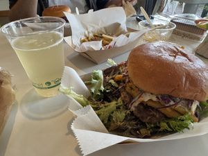 Mac attack always good  at Organically Twisted in Naples