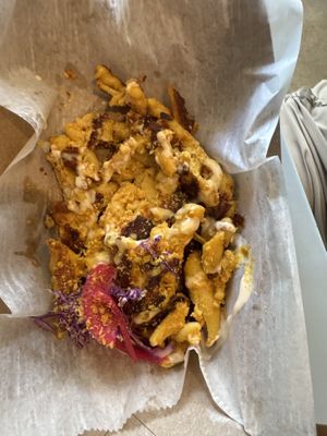 Vegan Mac and cheez  at Organically Twisted in Naples