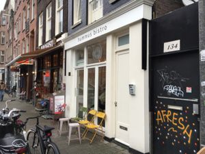 Outside at D&A Hummus Bistro - Westerstraat in Amsterdam
