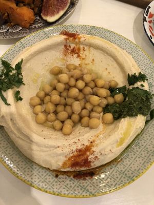 Original hummus at D&A Hummus Bistro - Westerstraat in Amsterdam