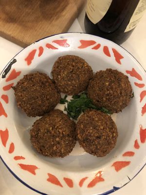 Falafel at D&A Hummus Bistro - Westerstraat in Amsterdam