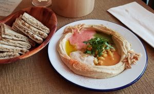 Hummus was very good, but not the really creamy kind I love at ManaMana in Amsterdam