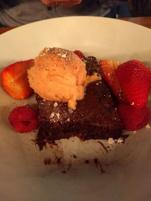 Brownie at Uluru in Armagh