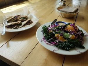 eat this at The Raw Life Cafe and Juice Bar in Tilton